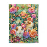 Rich Floral Guinea Pig Duvet Cover – image 2