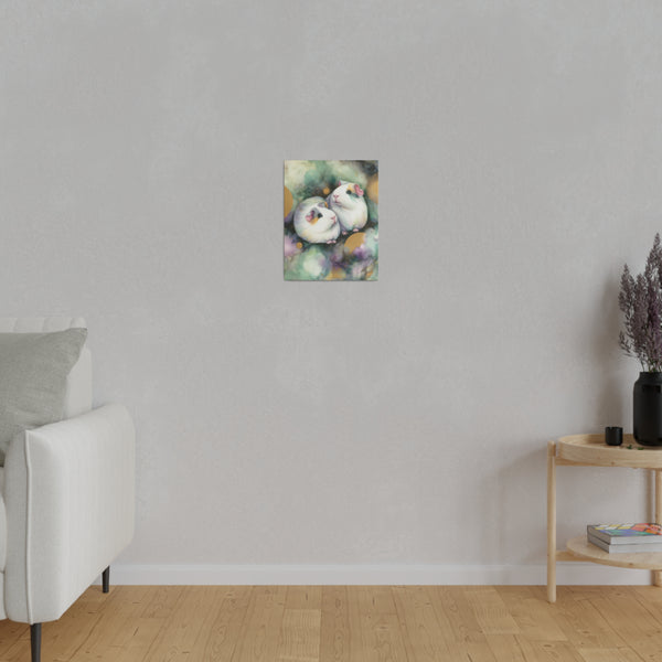 Precious Pig-appeal on Stretched Canvas