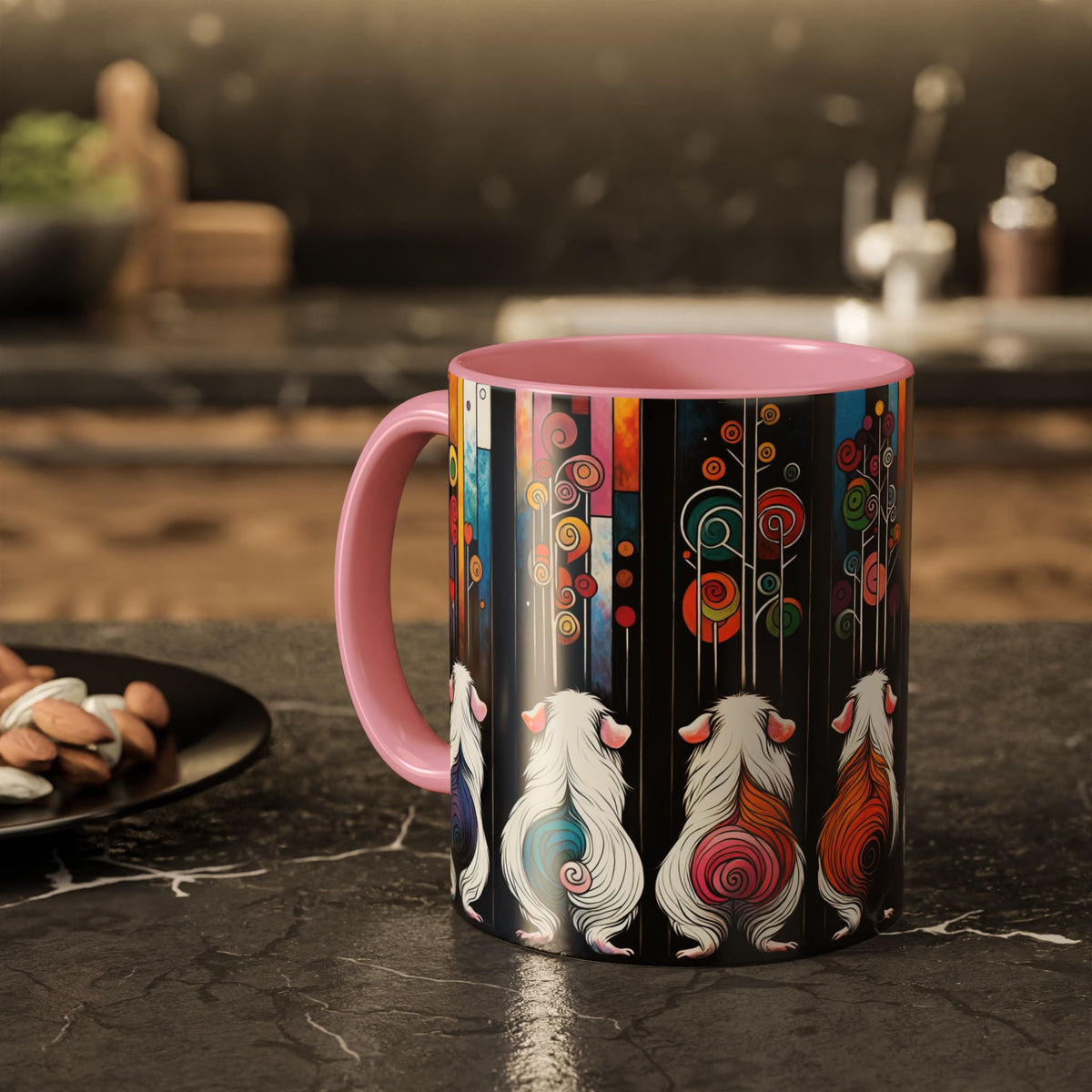 Piggy Butt Lineup - Guinea Pig Mug