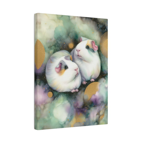 Precious Pig-appeal on Stretched Canvas