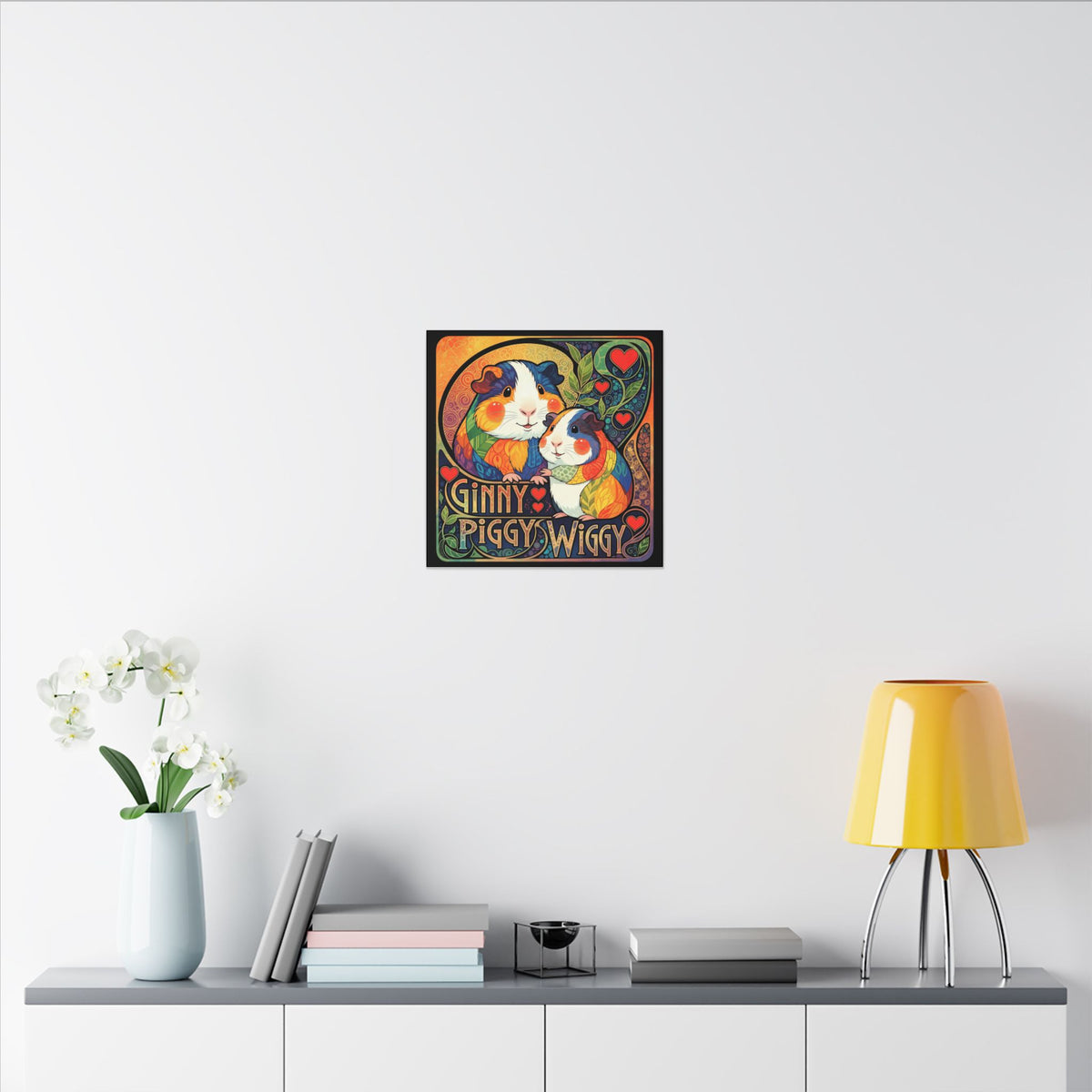 Ginny Piggy Wiggy Canvas