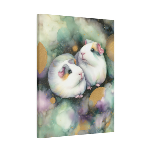Precious Pig-appeal on Stretched Canvas