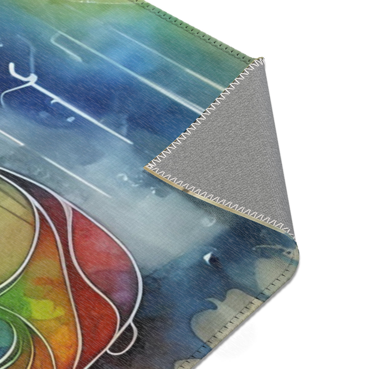 Rainy Day Piggy Play Mat - 24x36 - Guinea Pigs and Rabbits