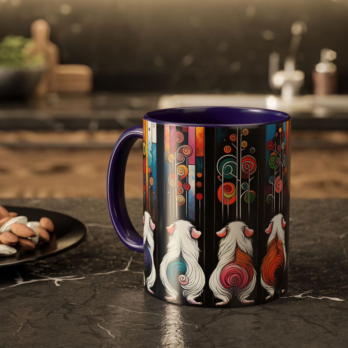 Piggy Butt Lineup - Guinea Pig Mug