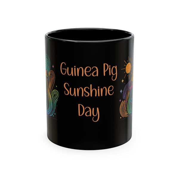 Personalized 'Teresa's Piggy Day' Ceramic Mug - Whimsical Guinea Pig Gift