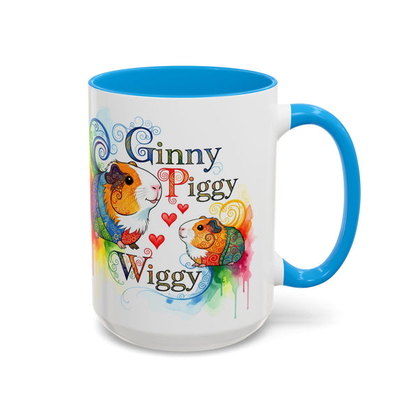 Cheery Ginny Piggy Wiggy Guinea Pig Mug
