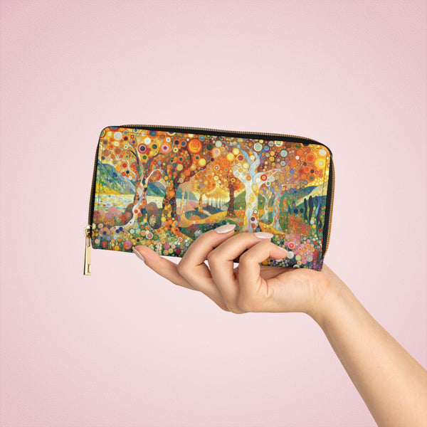 Trees of Life Zippered Wallet