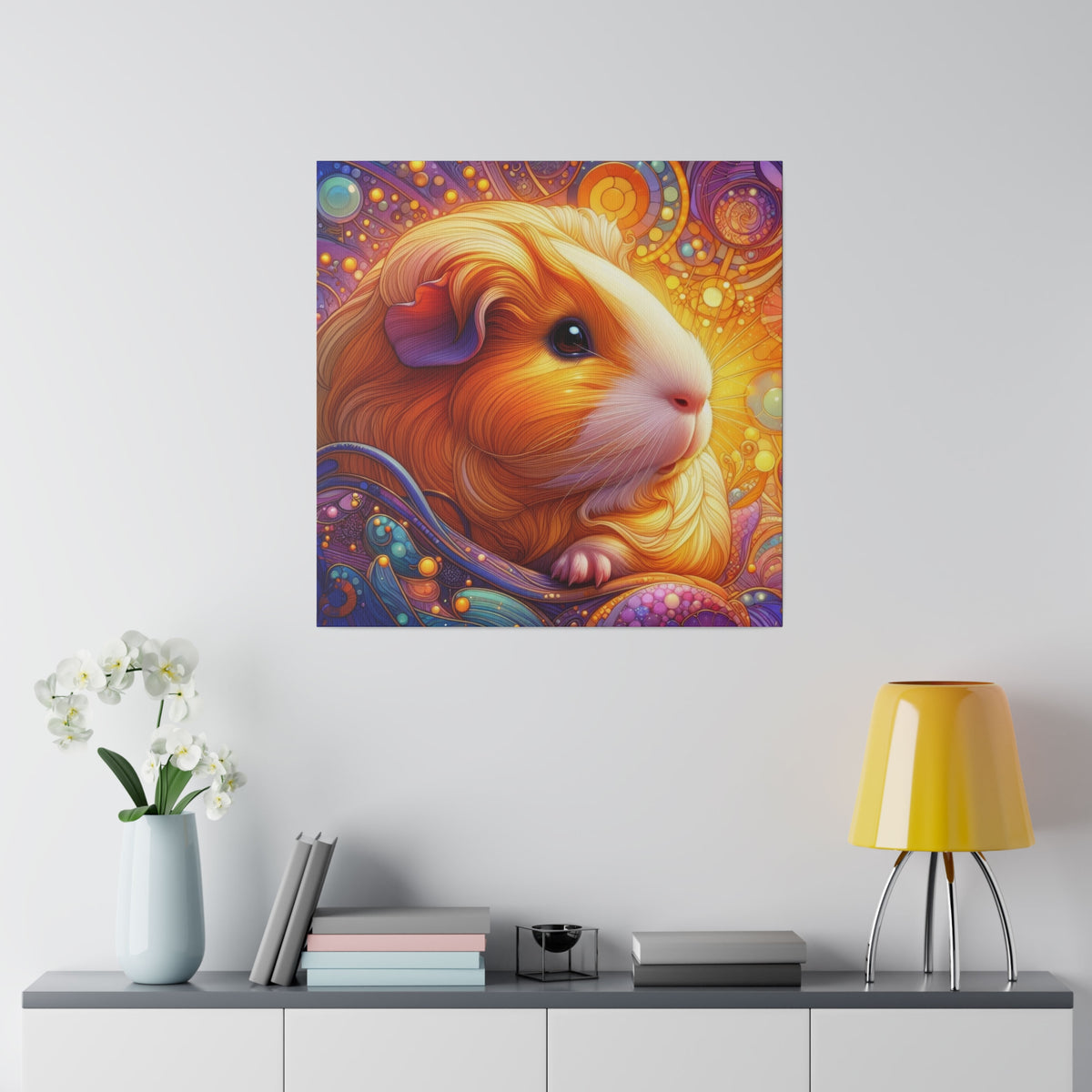 Golden Piggy Canvas