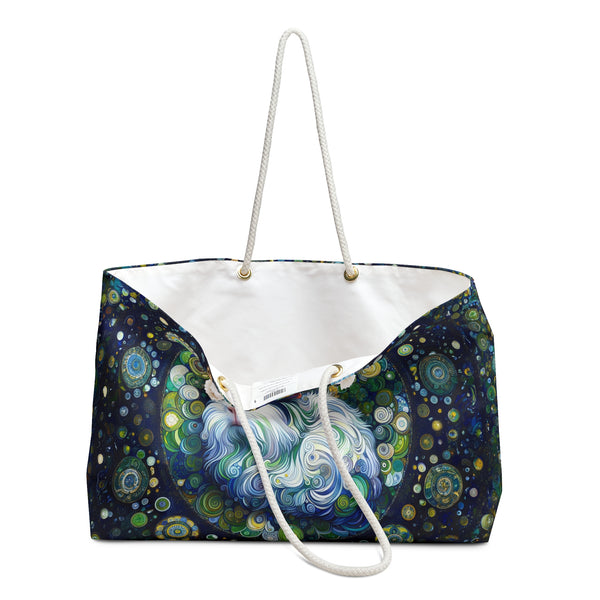 Midnight Mandala Wheekender Tote