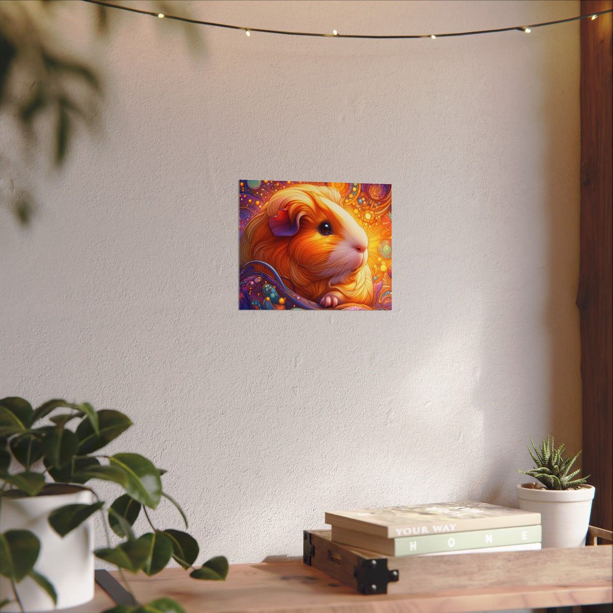 Happy Celebrations Guinea Pig Poster