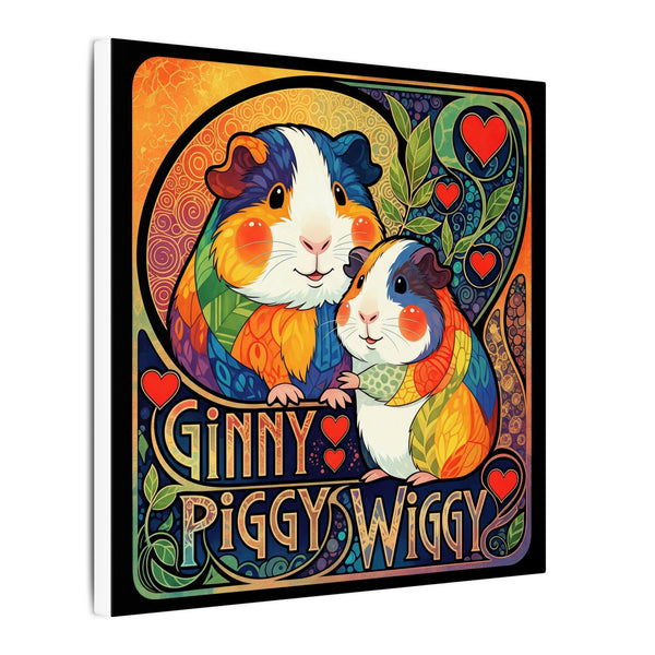 Ginny Piggy Wiggy Canvas