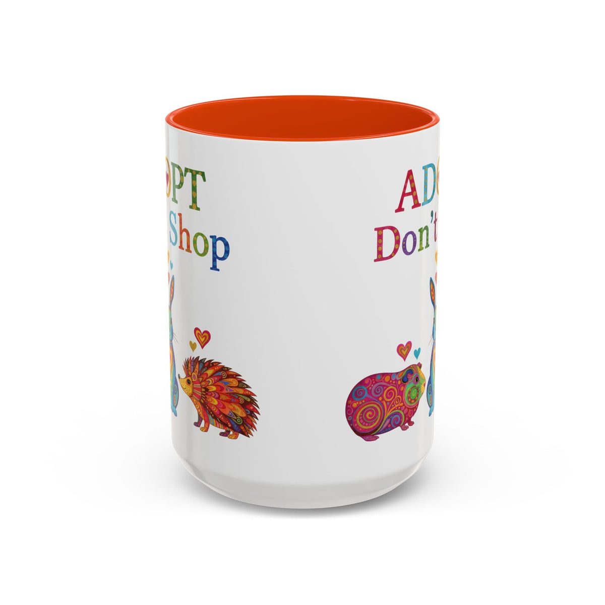 Adopt Don't Shop Boho Guinea Pig Mug