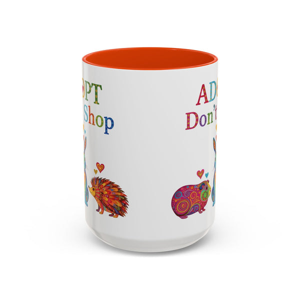 Adopt Don't Shop Boho Guinea Pig Mug