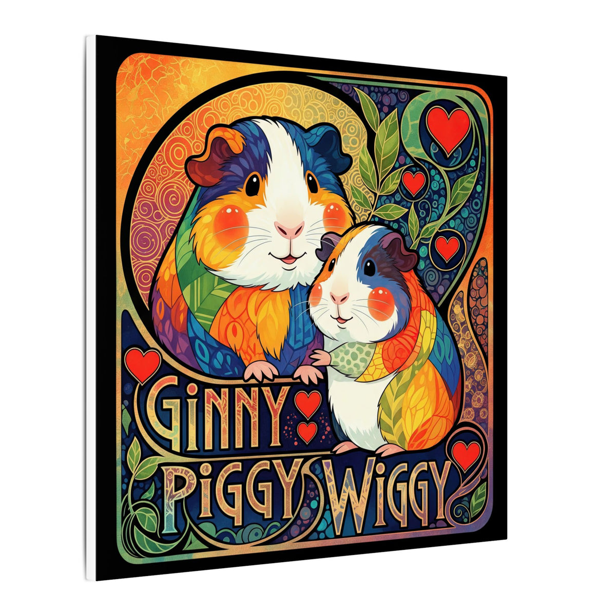 Ginny Piggy Wiggy Canvas