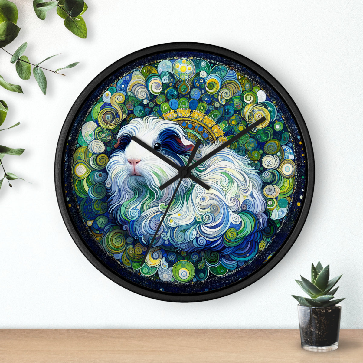 Cool Jeweled Mandala Clock