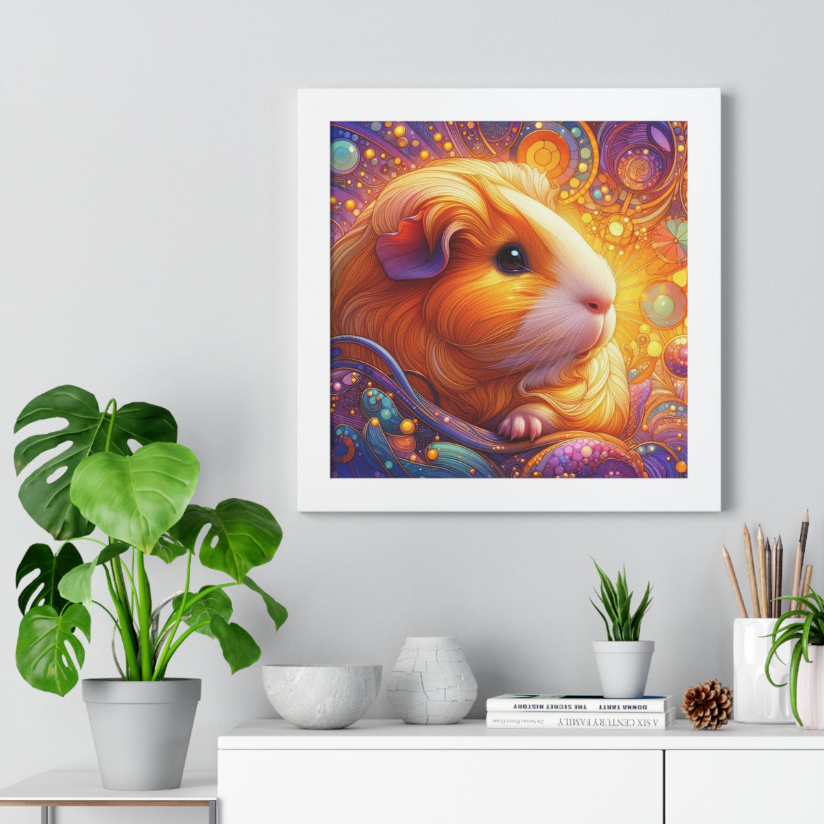 Framed Vertical Poster