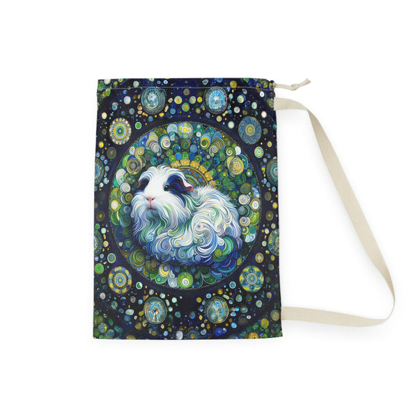 Cool Cavy Mandala Guinea Pig Laundry Bag