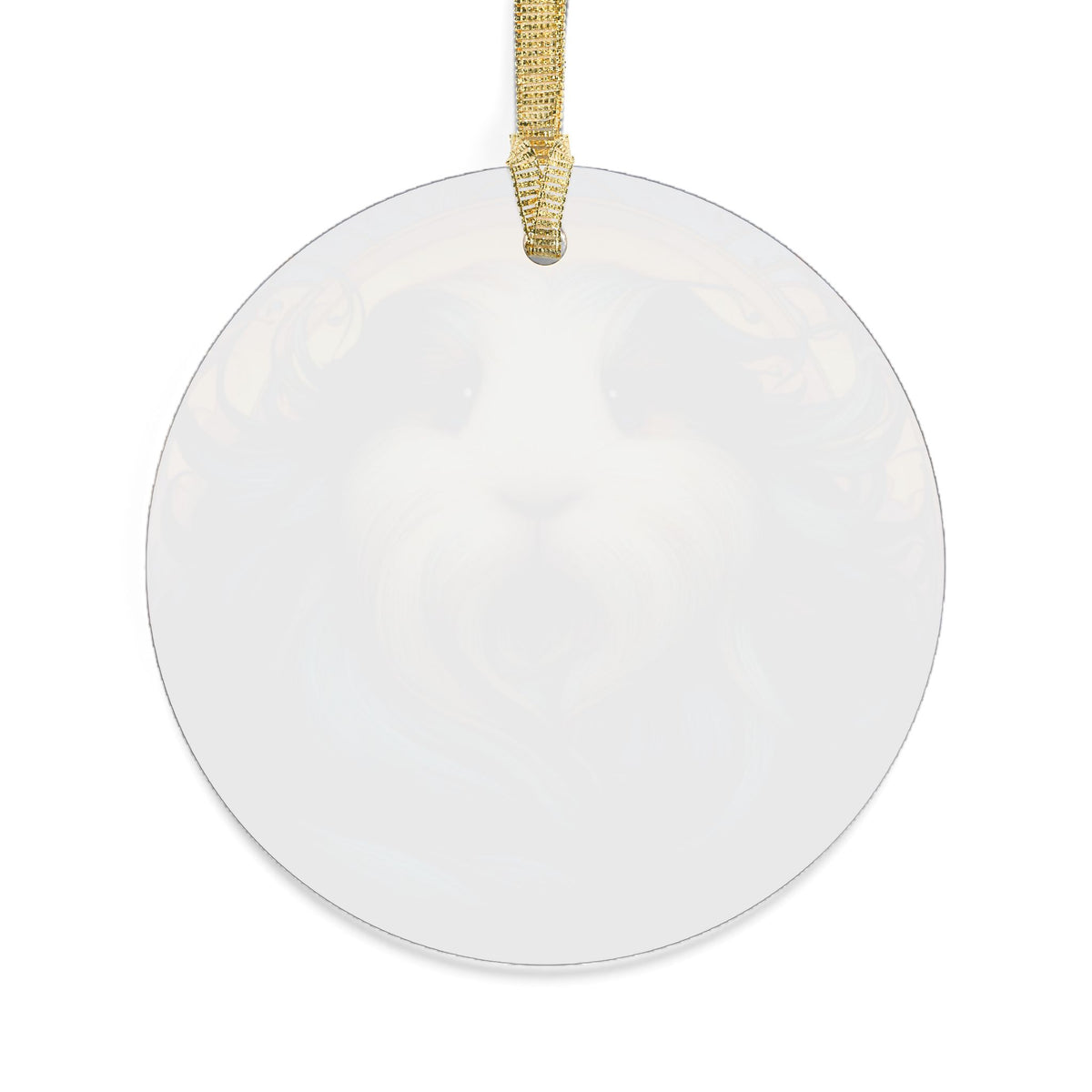 Deep Thoughts Guinea Pig Acrylic Ornament