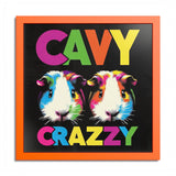 Cavy Crazzy Guinea Pig Framed Art Print – image 6
