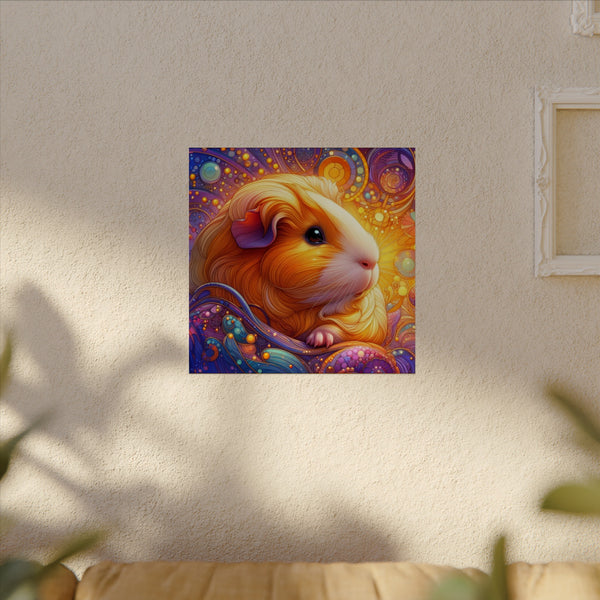 Magic Piggy Glow Poster