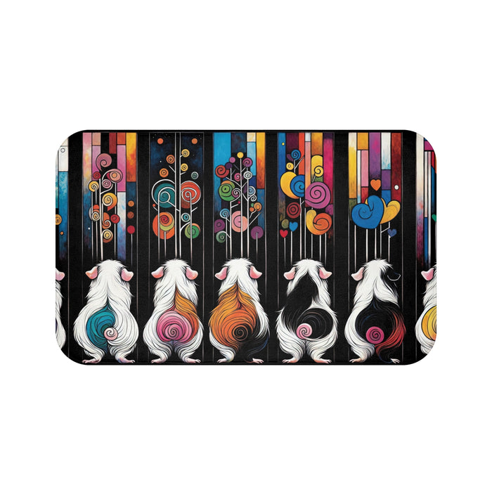 Piggy Butt Lineup Bath Mat