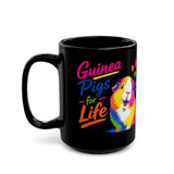 Guinea Pigs for Life Pop Black Guinea Pig Mug – image 5
