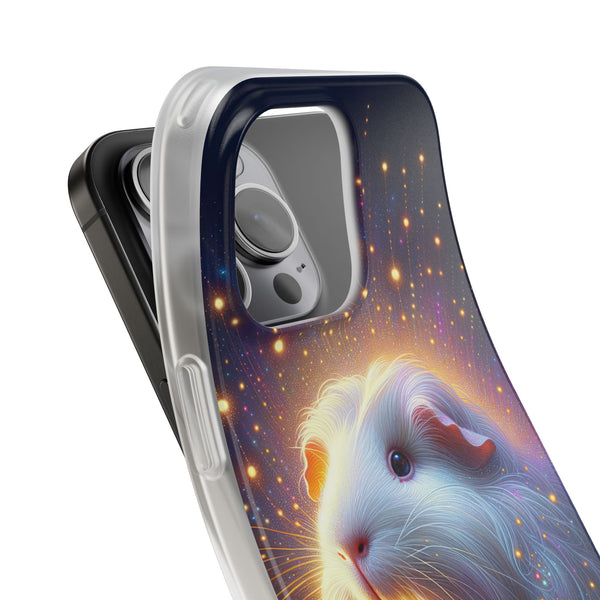 Starlight Wheek Guinea Pig Flexi Phone Case
