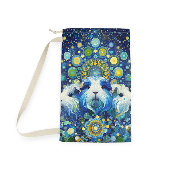 Midnight Mandala Trio Guinea Pig Laundry Bag
