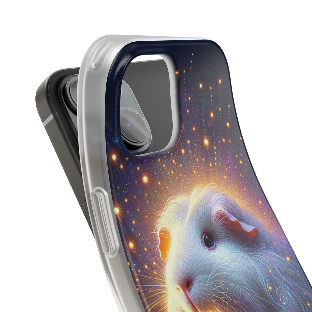 Starlight Wheek Guinea Pig Flexi Phone Case