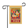 Garden Flag - "Easily Distracted by Guinea Pigs" Decorative Yard Banner