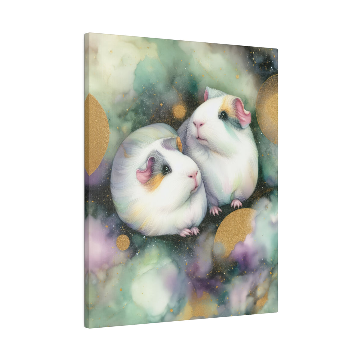 Precious Pig-appeal on Stretched Canvas