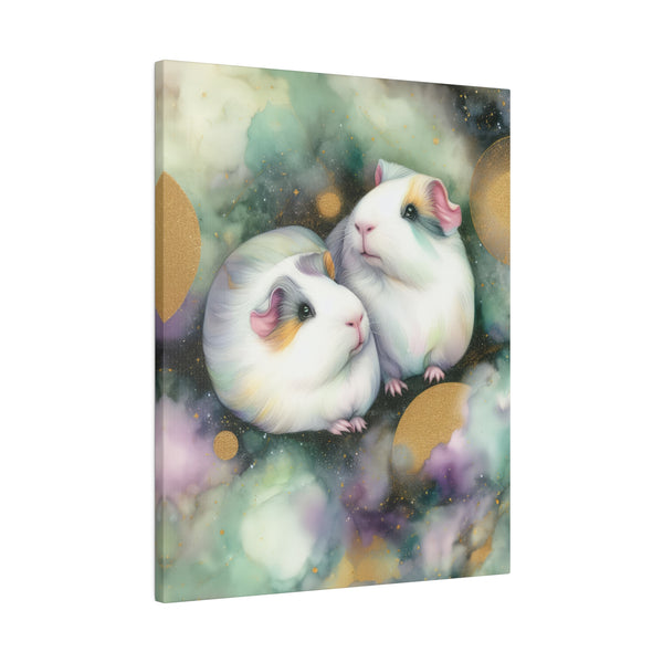 Precious Pig-appeal on Stretched Canvas