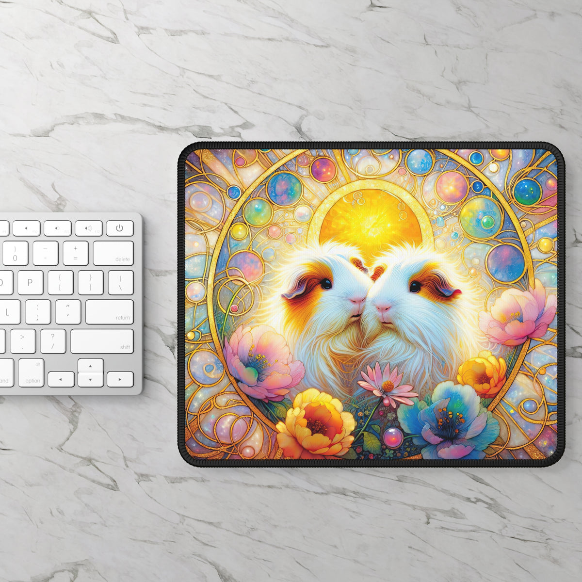 Sunburst Piggy Gaming Mouse Pad