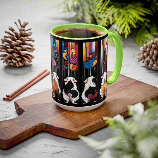 Piggy Butt Lineup - Guinea Pig Mug