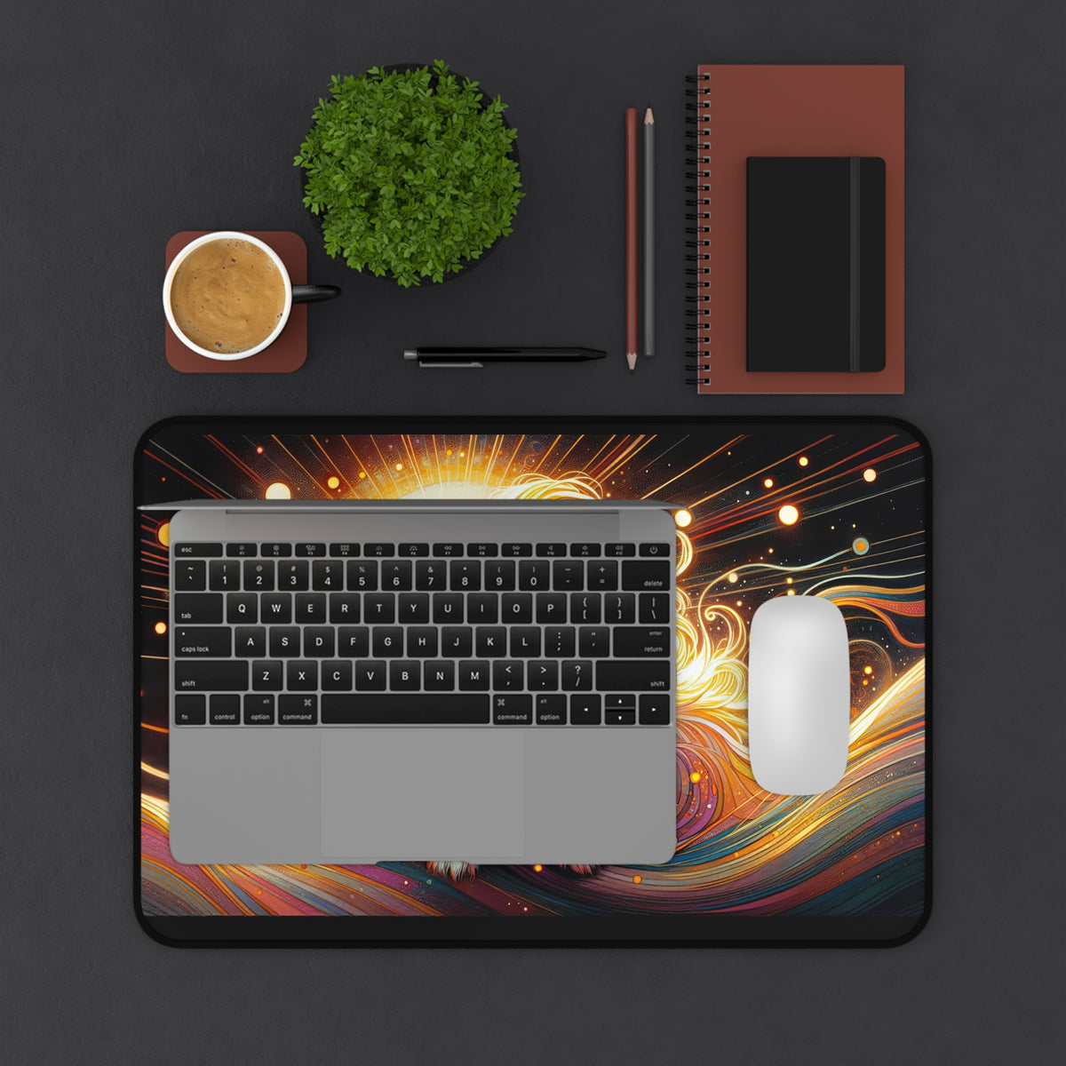 Cosmic Rhythms Guinea Pig Desk Mat