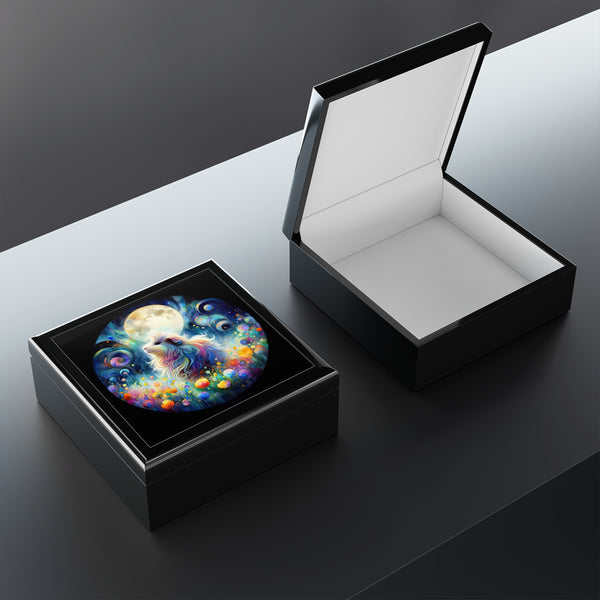 Magic Moon Song Guinea Pig Jewelry Box