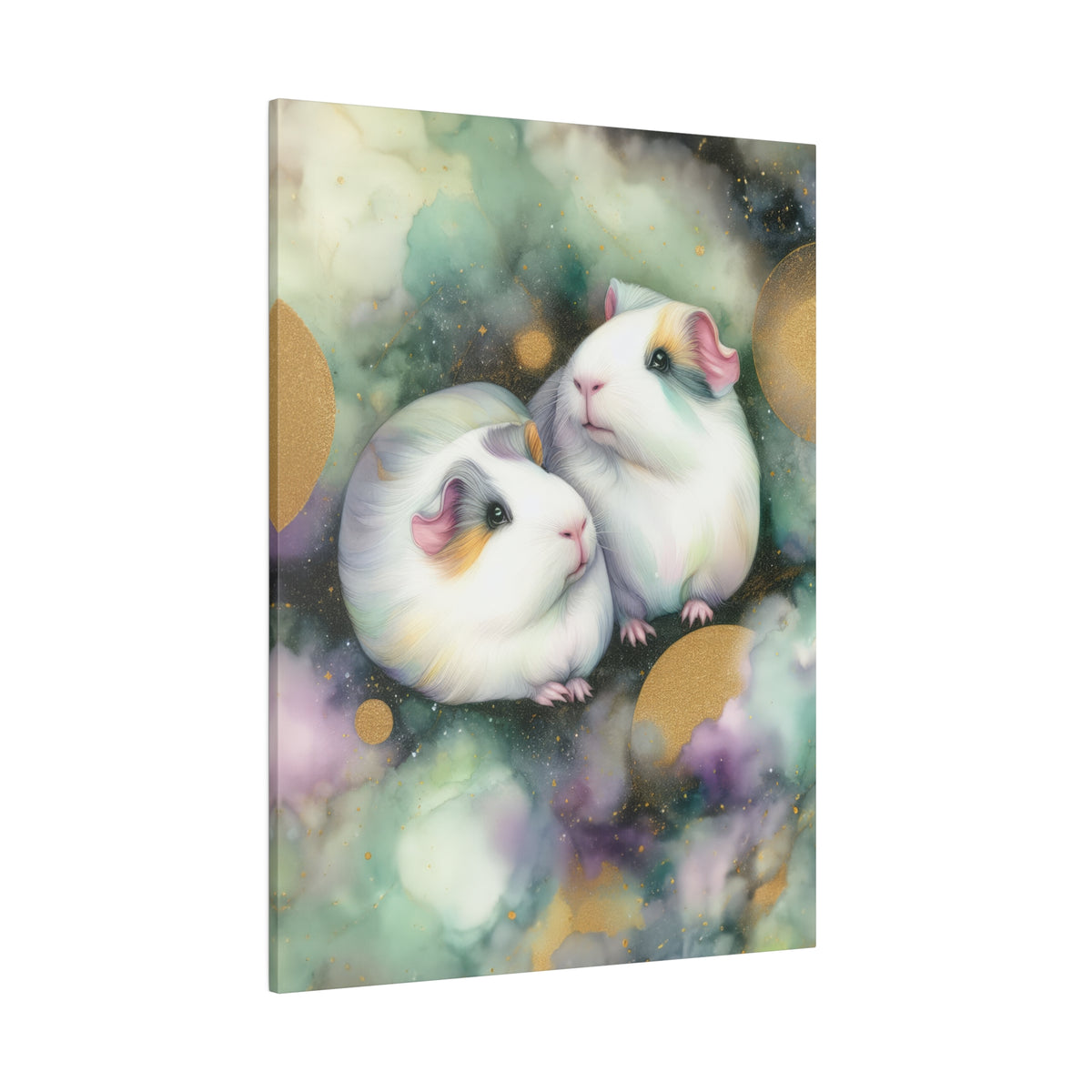 Precious Pig-appeal on Stretched Canvas