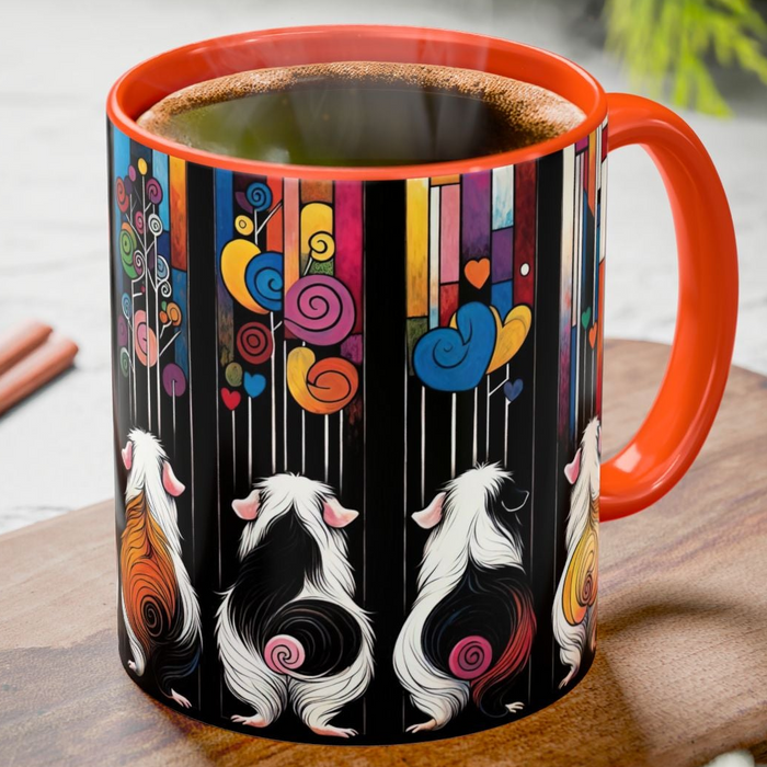 Piggy Butt Lineup - Guinea Pig Mug