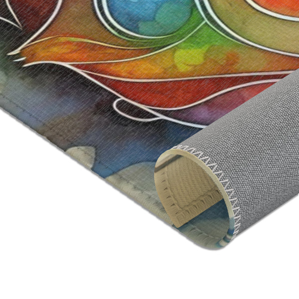 Rainy Day Piggy Play Mat - 24x36 - Guinea Pigs and Rabbits