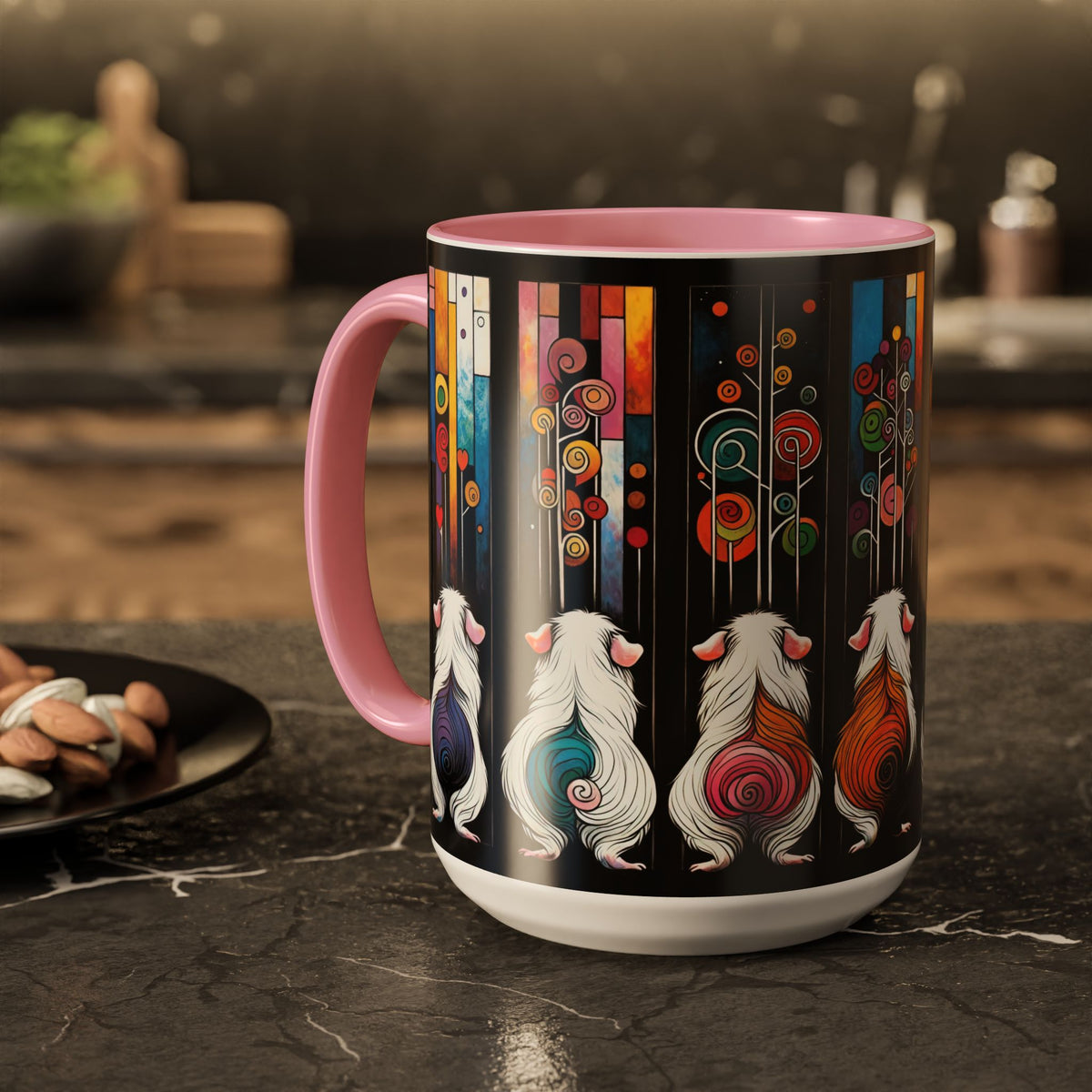 Piggy Butt Lineup - Guinea Pig Mug