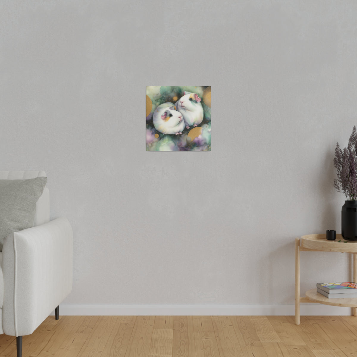 Precious Pig-appeal on Stretched Canvas