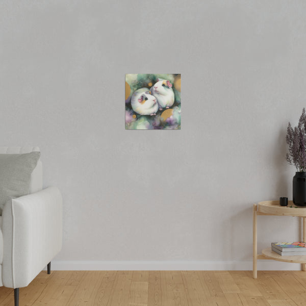 Precious Pig-appeal on Stretched Canvas