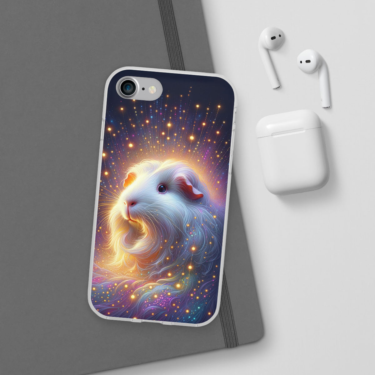Starlight Wheek Guinea Pig Flexi Phone Case