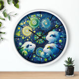 Mandala Treasure Guinea Pig Clock – image 12