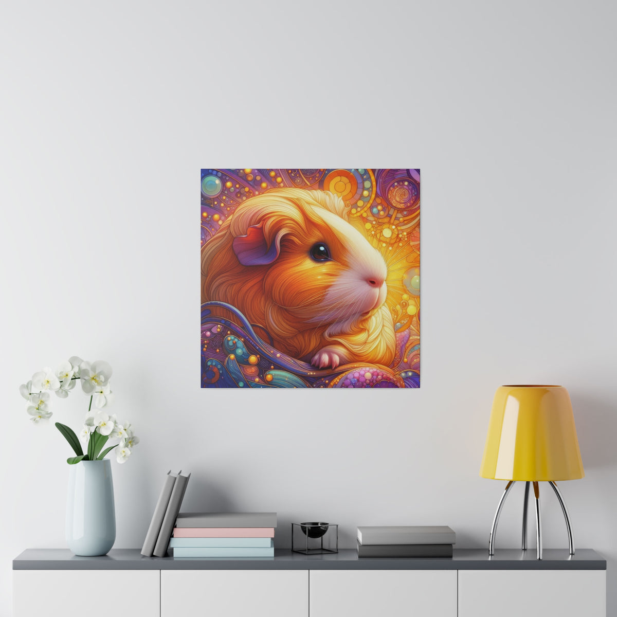 Golden Piggy Canvas
