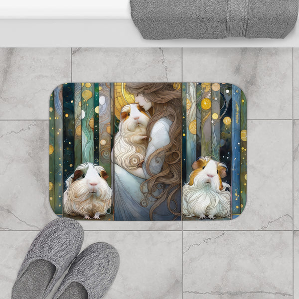 Cavy Trio TripTych Bath Mat