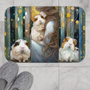 Cavy Trio TripTych Bath Mat