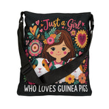 Just a Girl Guinea Pig Trio Adjustable Tote – image 5