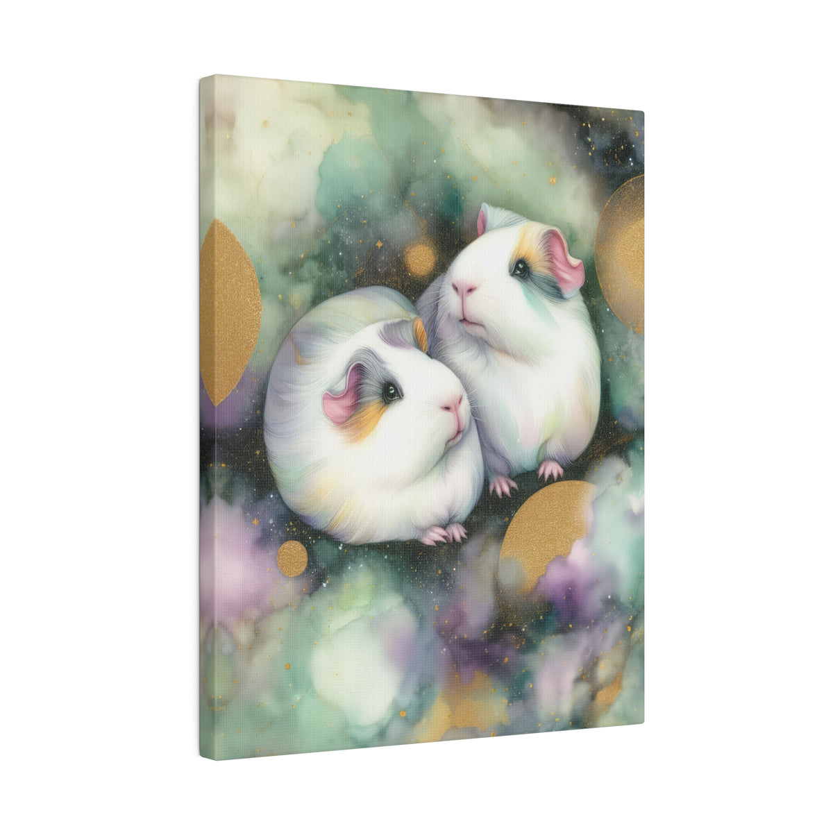 Precious Pig-appeal on Stretched Canvas