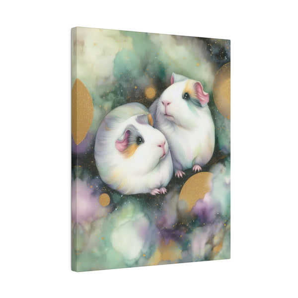 Precious Pig-appeal on Stretched Canvas
